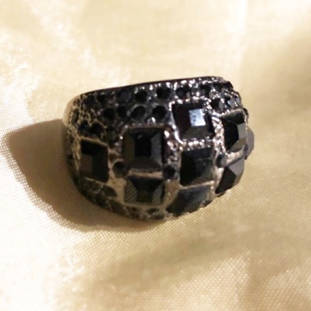 🆕  Gunmetal & Black Ring !!! Brand NEW!!!